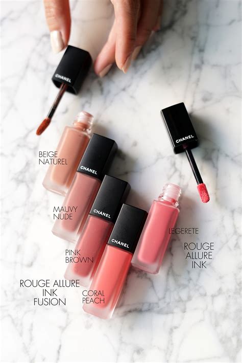 chanel ink fusion mauvy nude|Chanel Rouge Allure Ink Fusion, Rouge Allure Ink + Le Rouge .